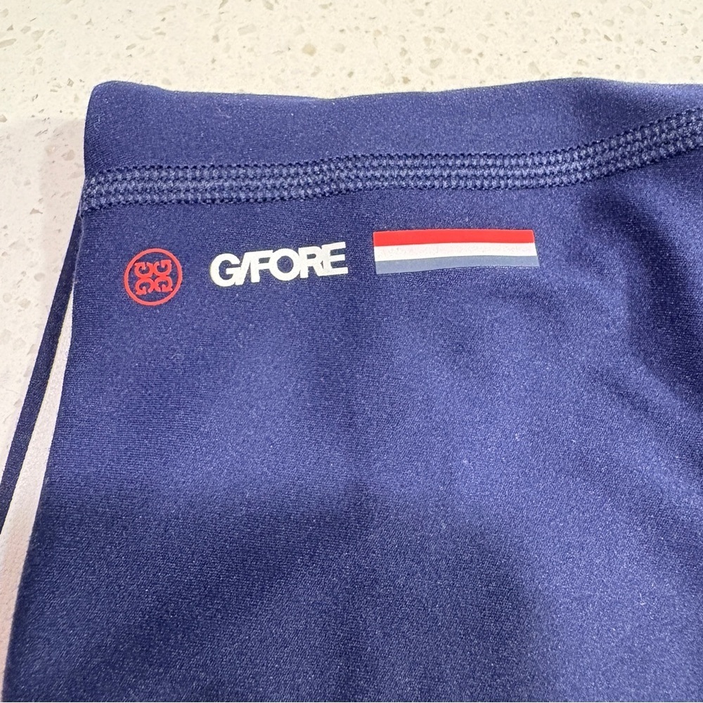G/FORE Navy Sports Bra with Logo - Picture 5 of 8